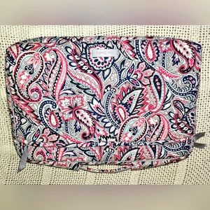 Vera Bradley Iconic GRAMERCY PAISLEY  Carson Laptop Organizer